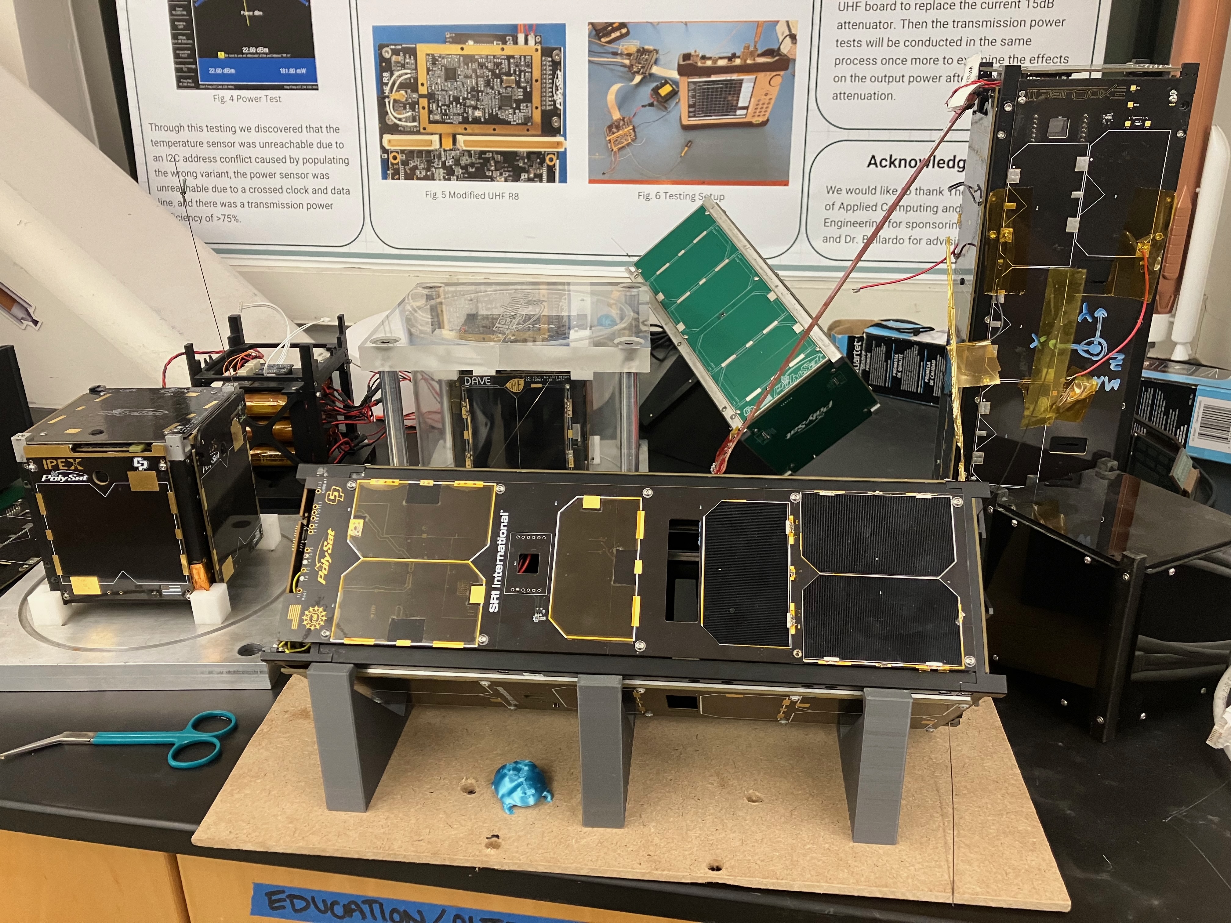 Collection of cubesats